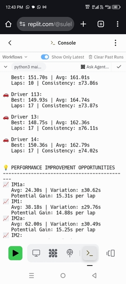 GR Racing Analyzer - Mobile Edition – screenshot 2