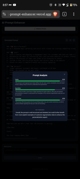 AI-Prompt-Enhancer – screenshot 4