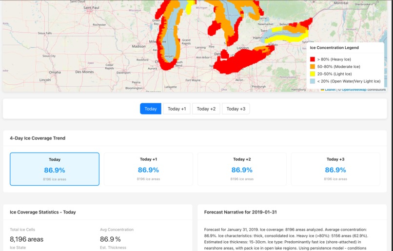 Ice Monitoring – screenshot 2