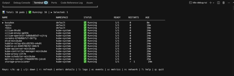 k8s-debug-tui – screenshot 4