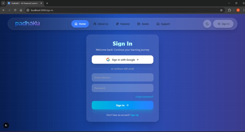 PadhaKU – screenshot 2