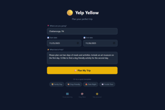 Yelp Yellow | Devpost