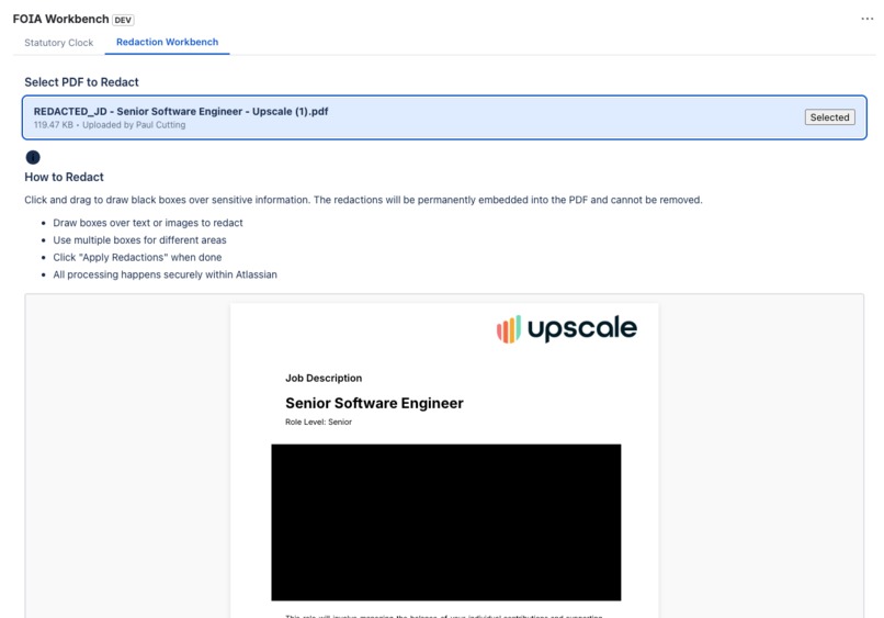 FOIA Command Center – screenshot 2
