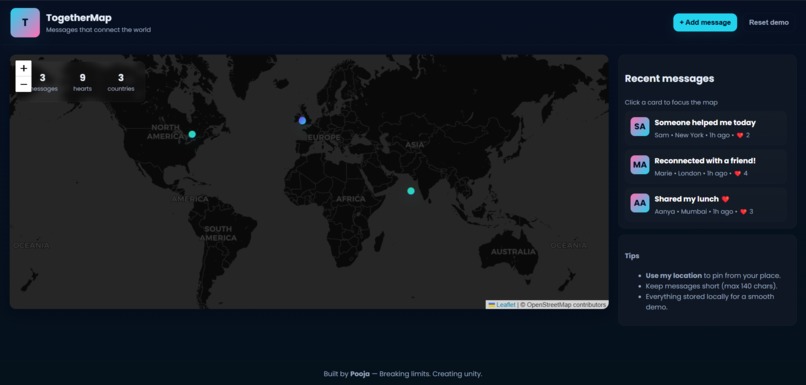 Togethermap – screenshot 1