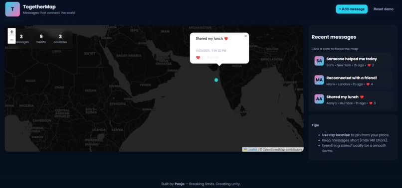 Togethermap – screenshot 4