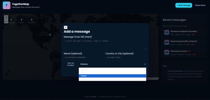 Togethermap – screenshot 5