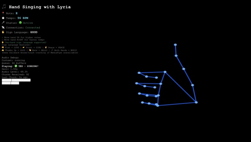 Singing Hands – screenshot 1