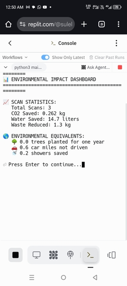 EcoVision AI - Environmental Impact Scanner – screenshot 3