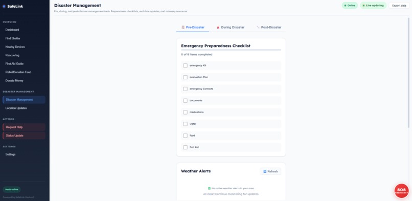 SafeLink – screenshot 1
