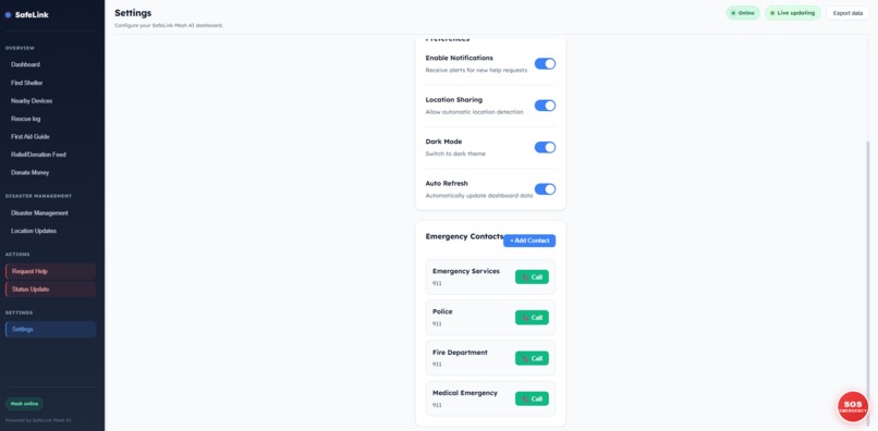 SafeLink – screenshot 5