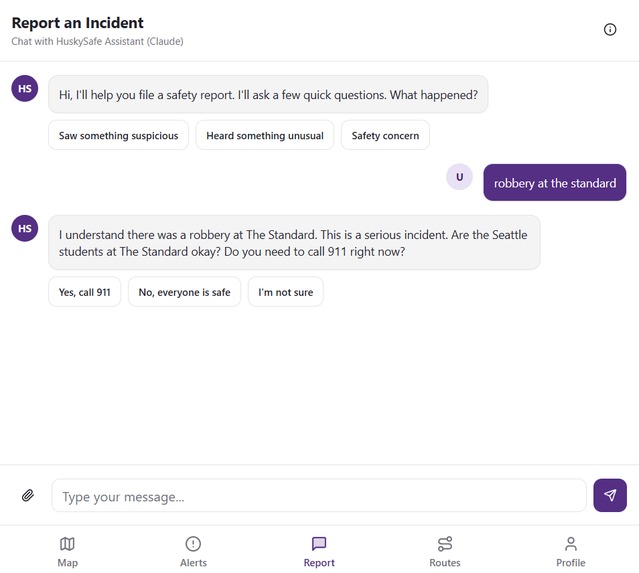 HuskySafe – screenshot 1