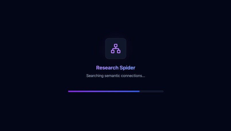 Research Spider – screenshot 1