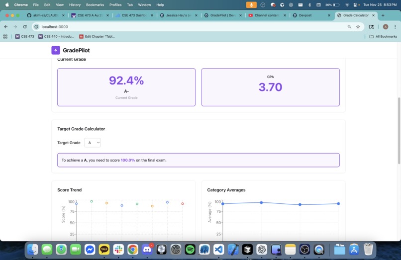 GradePilot – screenshot 1