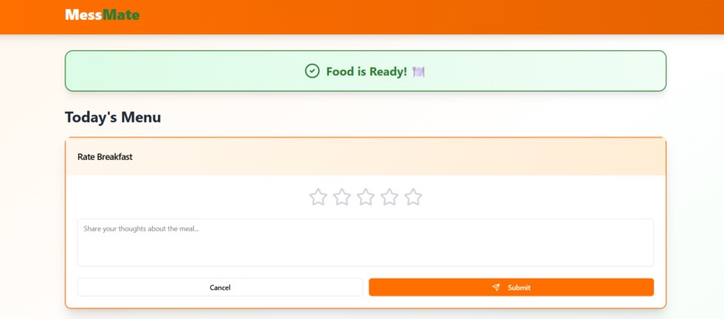 MessMate – screenshot 2