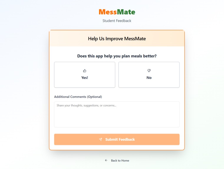 MessMate – screenshot 3