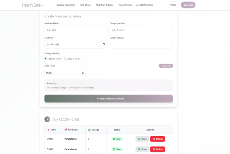 HealthCare+ – screenshot 8