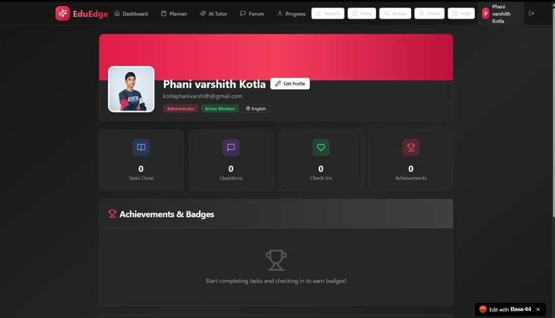 EduEdge Companion  – screenshot 1