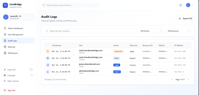 CareBridge – screenshot 4