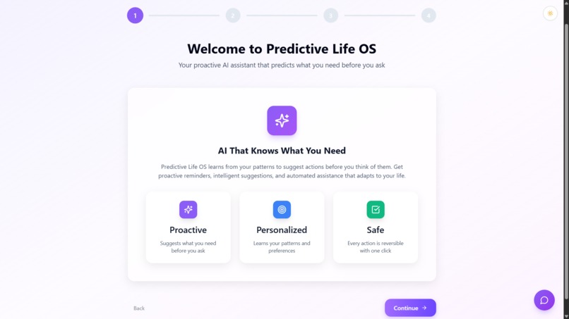 Predictive Life OS – screenshot 1