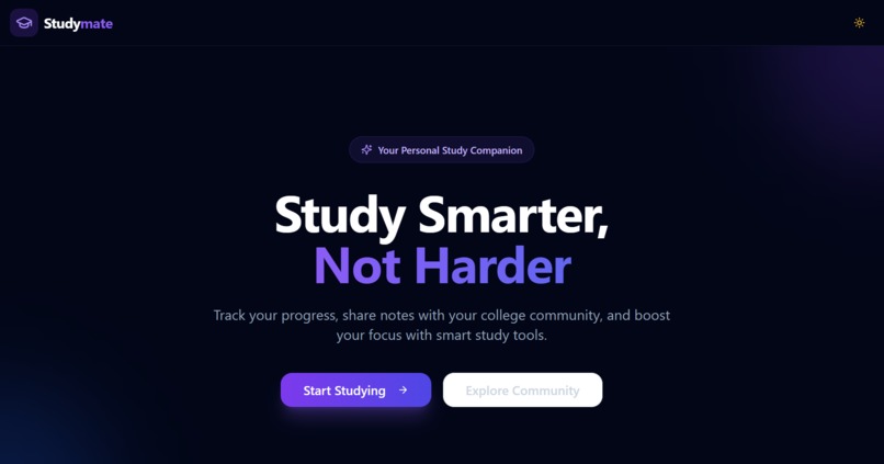 StudyMate – screenshot 1