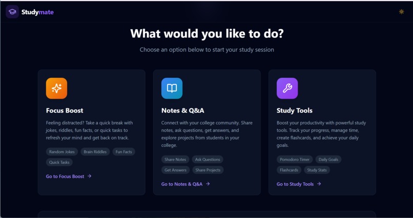 StudyMate – screenshot 2