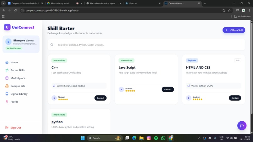 Campus Connect – screenshot 4