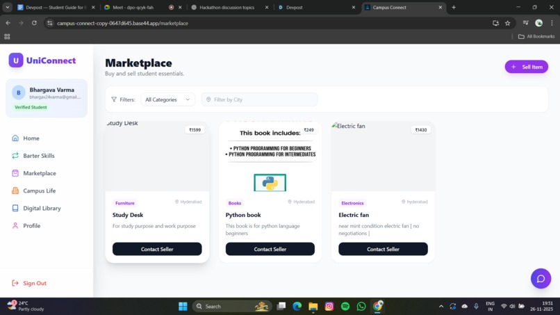 Campus Connect – screenshot 6