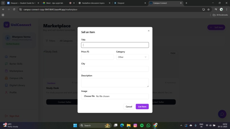 Campus Connect – screenshot 7