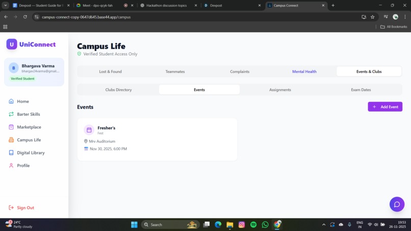 Campus Connect – screenshot 15