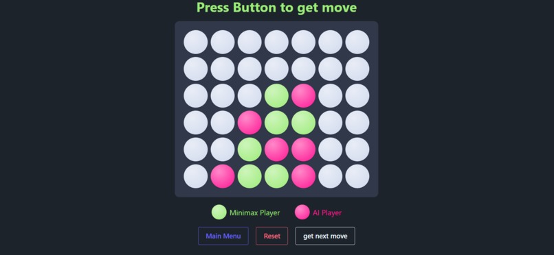 Connect4 game player – screenshot 3