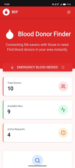 Blood Donor finder  – screenshot 2