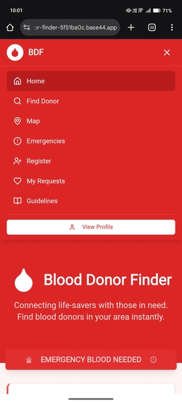 Blood Donor finder  – screenshot 5