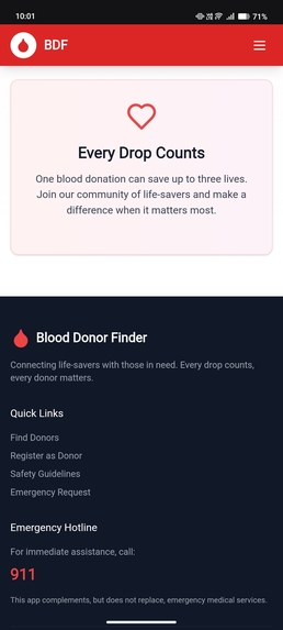 Blood Donor finder  – screenshot 4