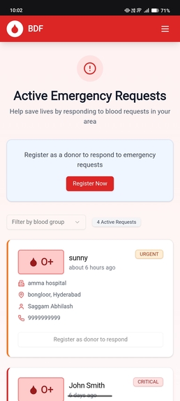 Blood Donor finder  – screenshot 9