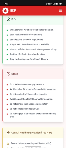Blood Donor finder  – screenshot 15
