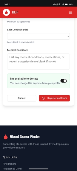 Blood Donor finder  – screenshot 12