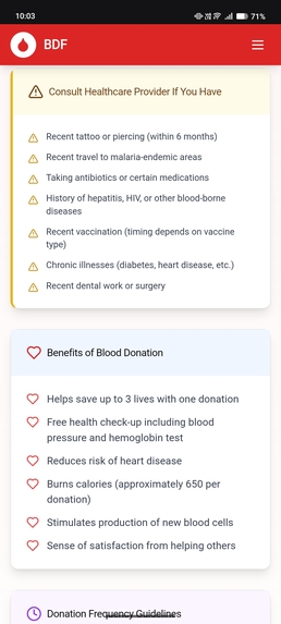 Blood Donor finder  – screenshot 16