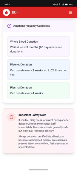 Blood Donor finder  – screenshot 17