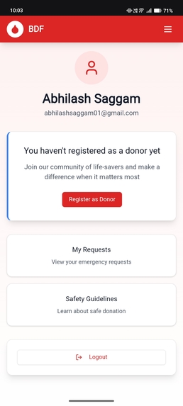 Blood Donor finder  – screenshot 18