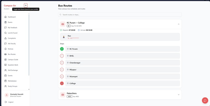 Campus GO – screenshot 4