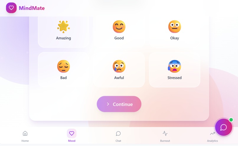 Mindmate AI-Student Wellness & Burnout Prediction  App – screenshot 3