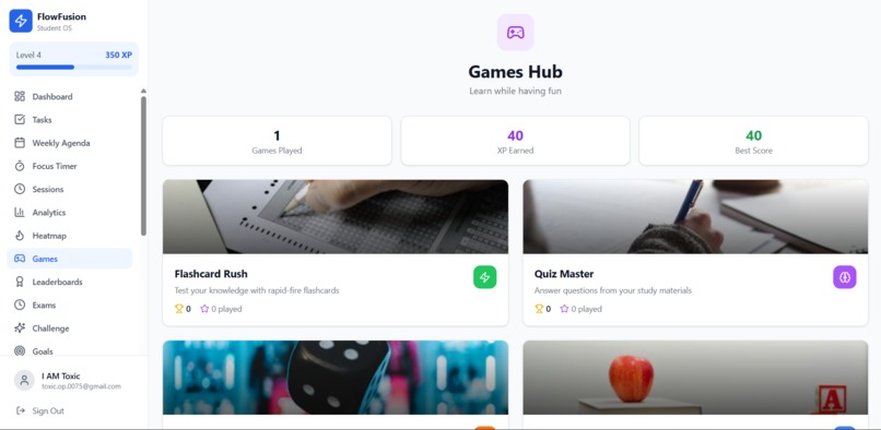 FlowFusion — Student Productivity OS – screenshot 10