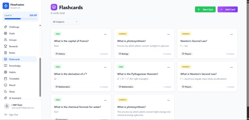 FlowFusion — Student Productivity OS – screenshot 15