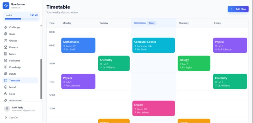 FlowFusion — Student Productivity OS – screenshot 18