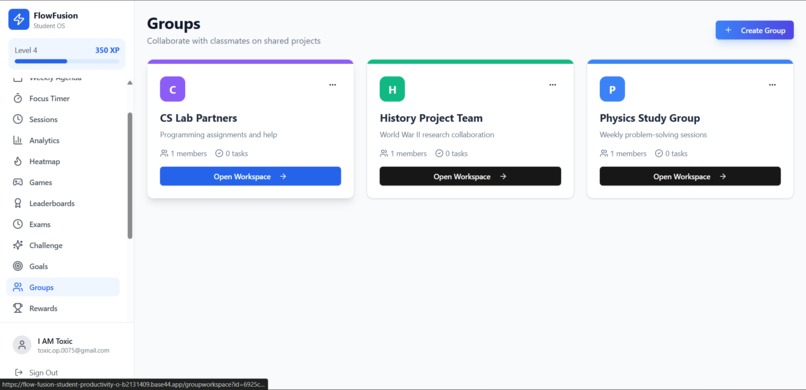 FlowFusion — Student Productivity OS – screenshot 20