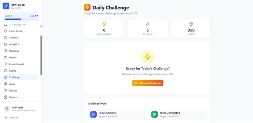 FlowFusion — Student Productivity OS – screenshot 21