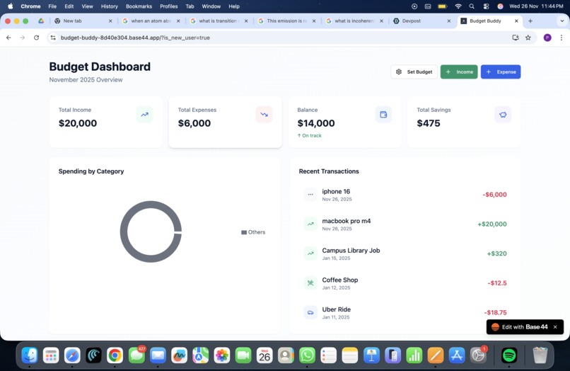 Budget Buddy - Student Finance Tracker – screenshot 4