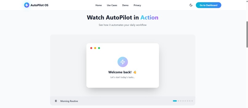 AutoPilot OS – screenshot 2