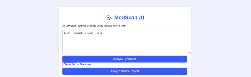 Gemini MedScan – screenshot 1