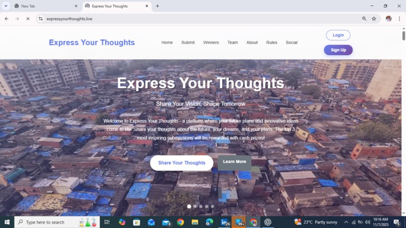 Express Your Thoughts – screenshot 1